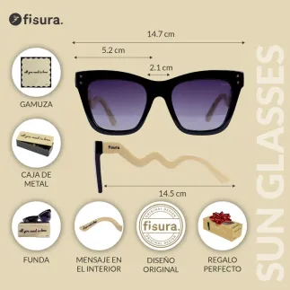 Gafas de Sol Mujer UV400 Originales | Gafas All You Need Is Love